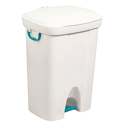 Lixeira com Pedal 72 Litros Branca