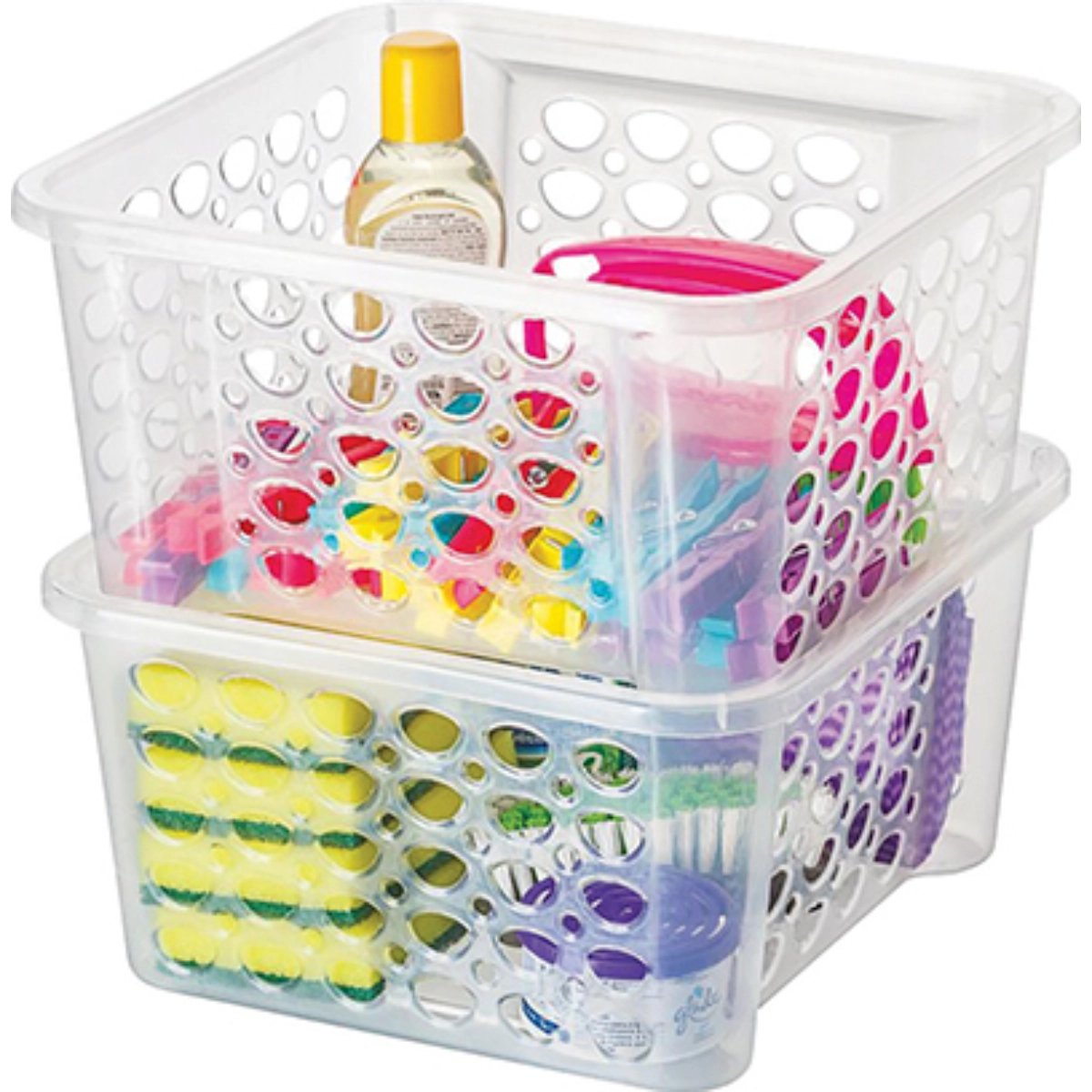 Cesta Empilhável Transparente Sanremo 6.3L