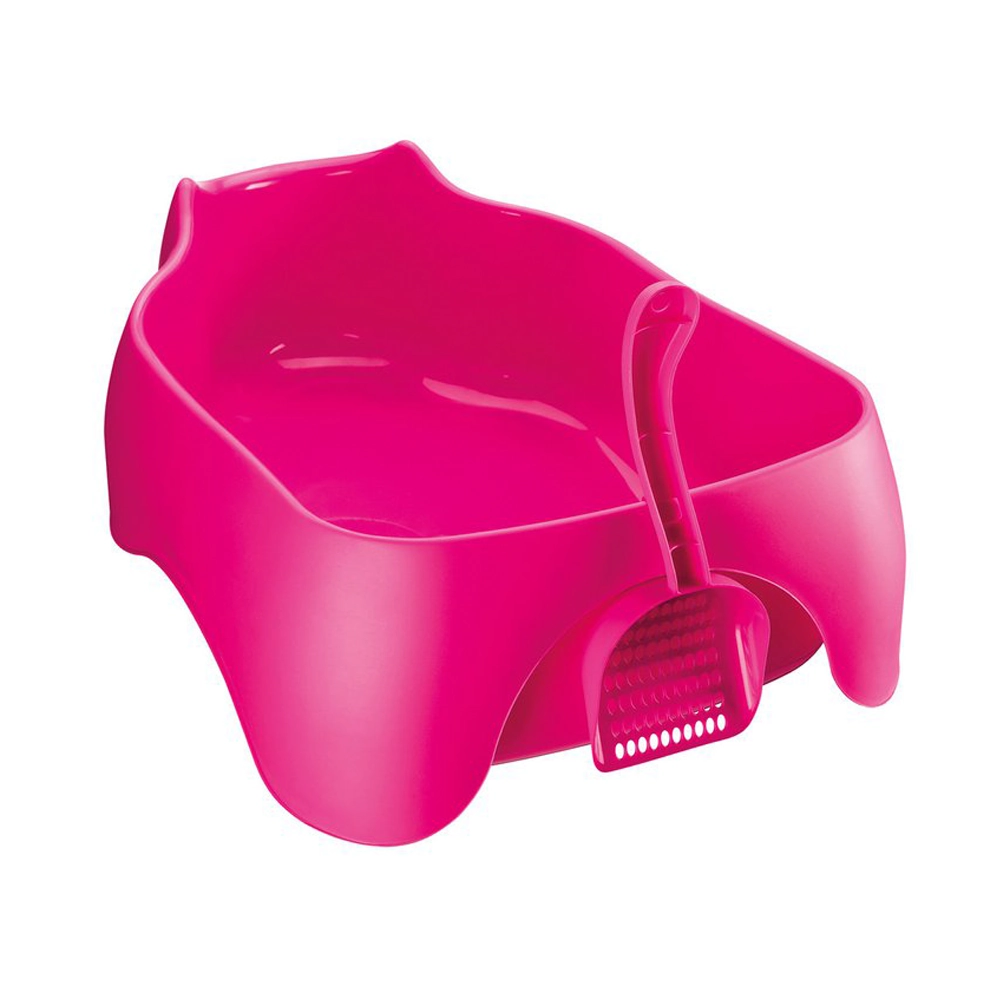 Bandeja Sanitária Para Gatos Rosa Sanremo