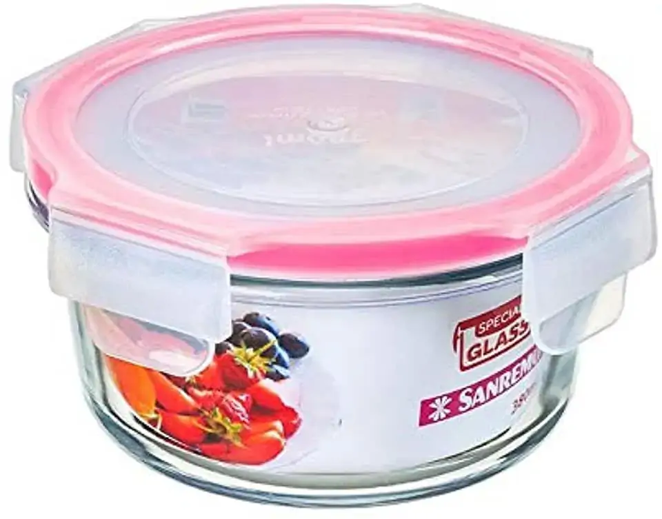 Pote De Vidro Redondo Sanremo 330ml