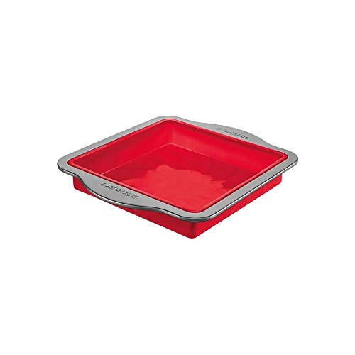 Forma Quadrada Em Silicone Com Acabamento Em Aço Carbono