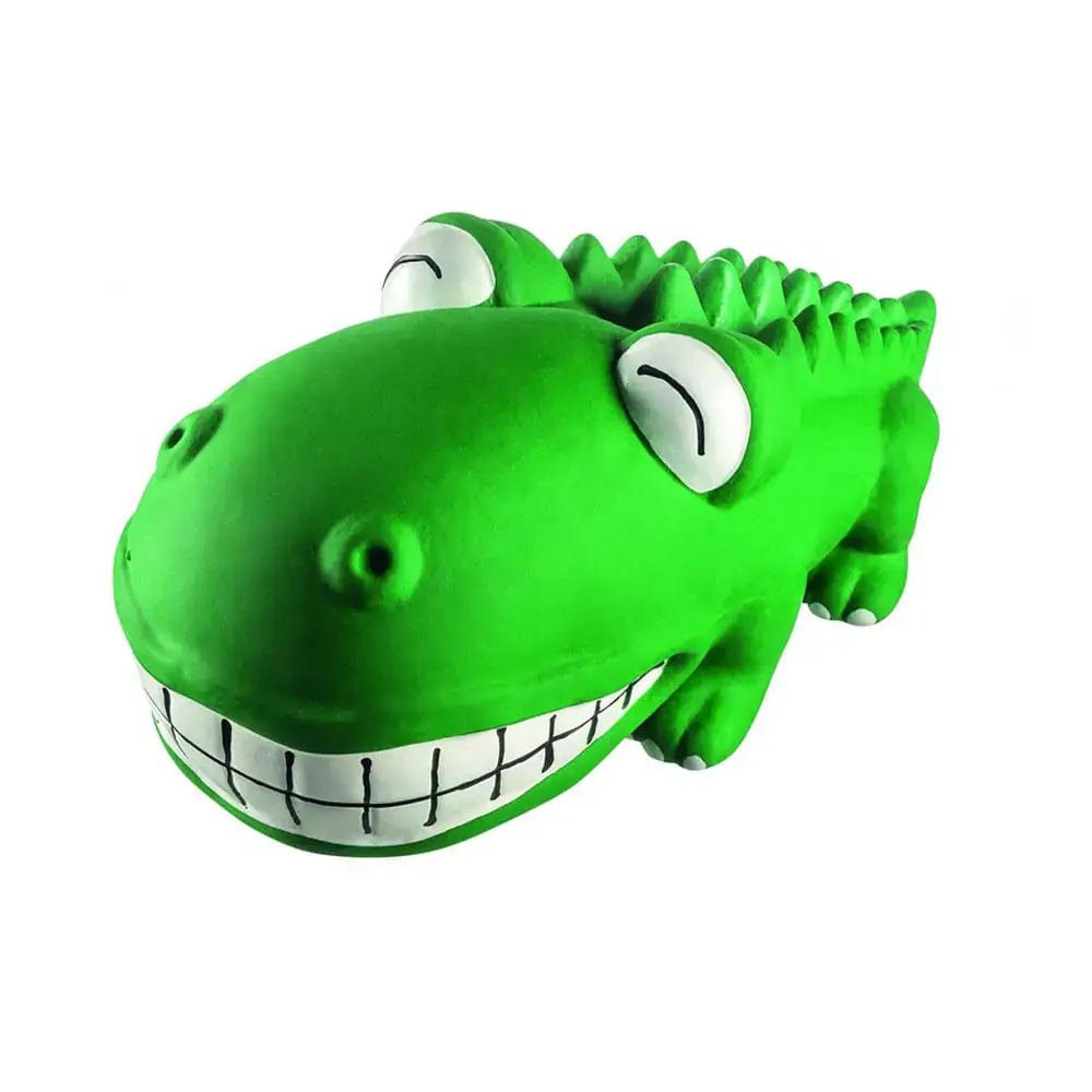 Pet Brinquedo Dino Verde Latex Sanremo