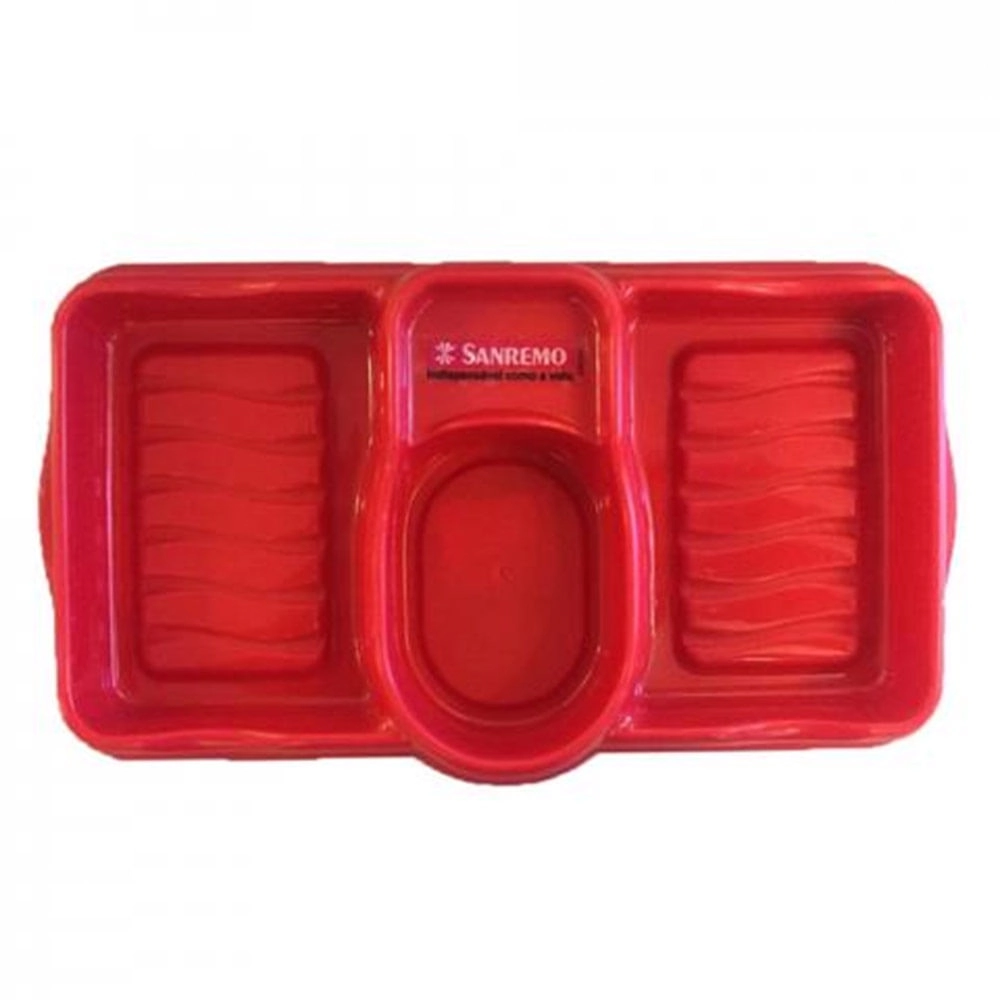 Porta Detergente Vermelho 13x26cm SANREMO