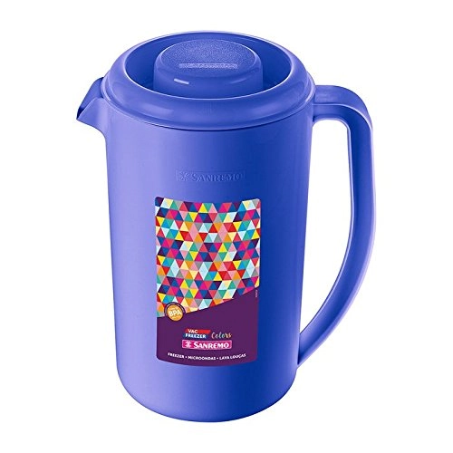 Jarra Plastica P/agua Sanremo Azul 2l