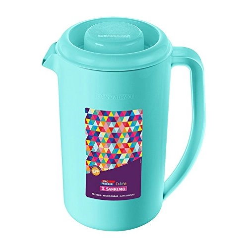 Jarra Plastica P/agua Sanremo Amarela 2l