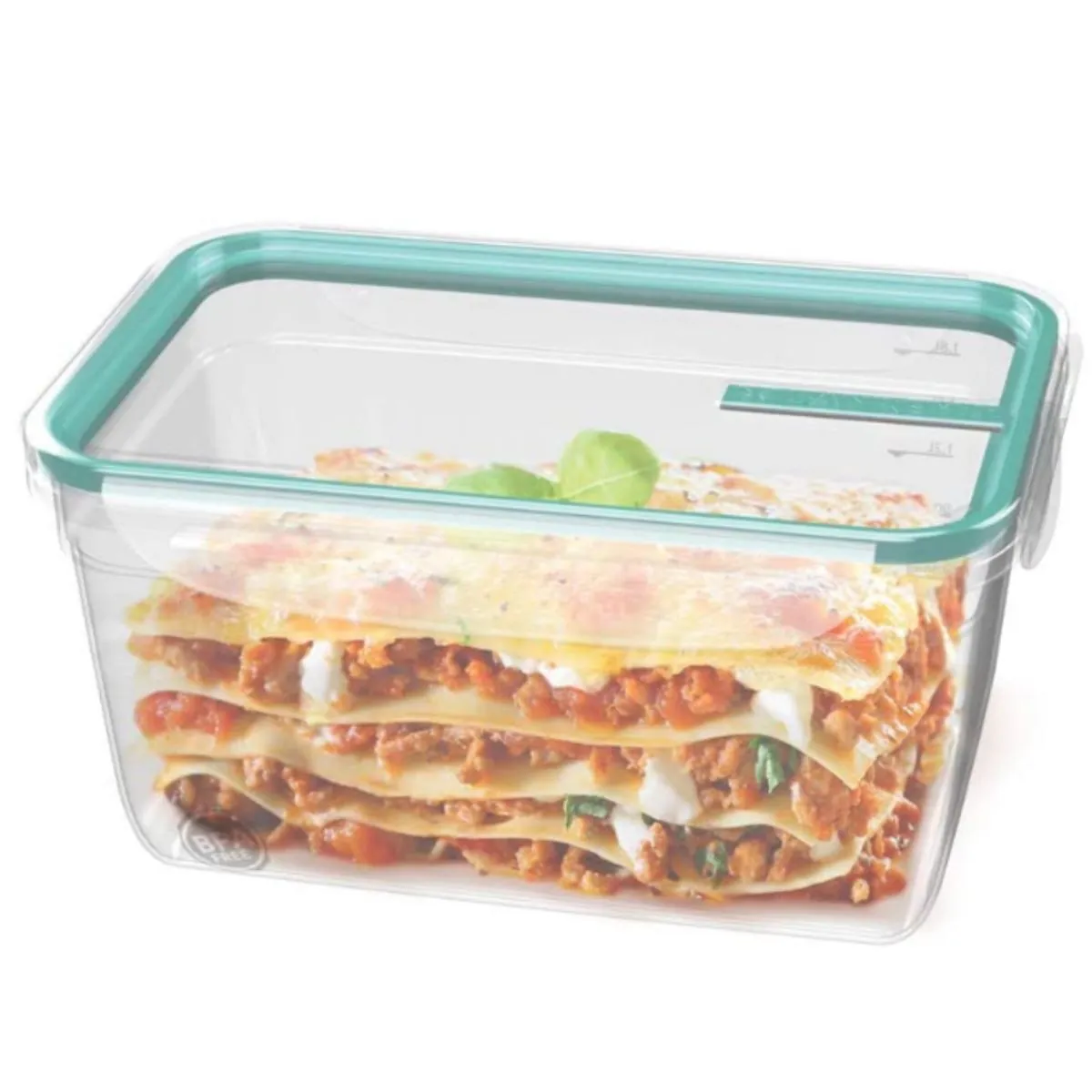 Pote de Plástico com Travas Sanremo Freshy 2L Verde