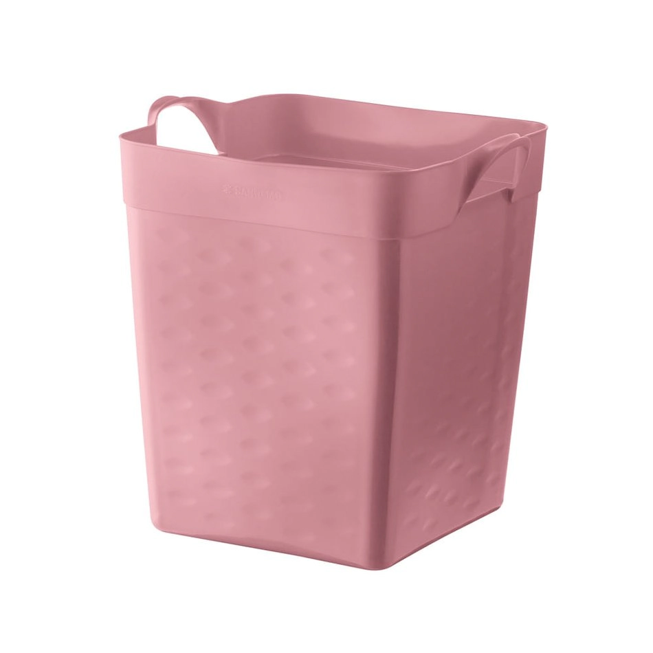 Cesto Quadrado Rosa SANREMO 18L