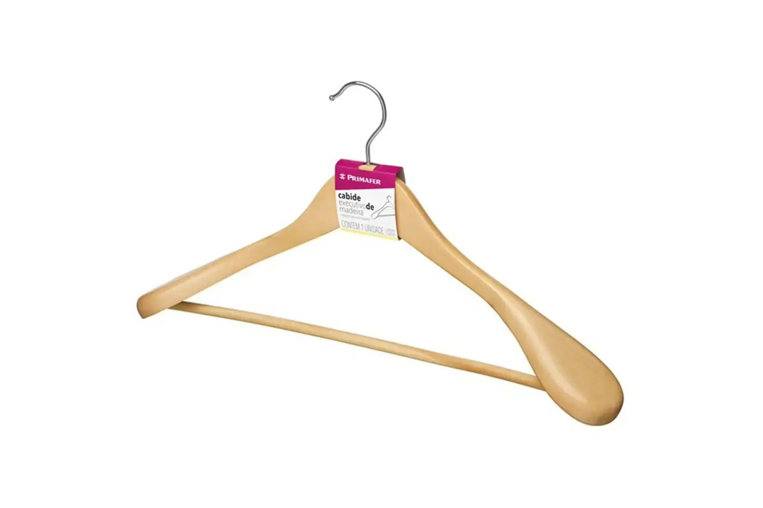 Cabide Executivo Madeira 1pc X 12