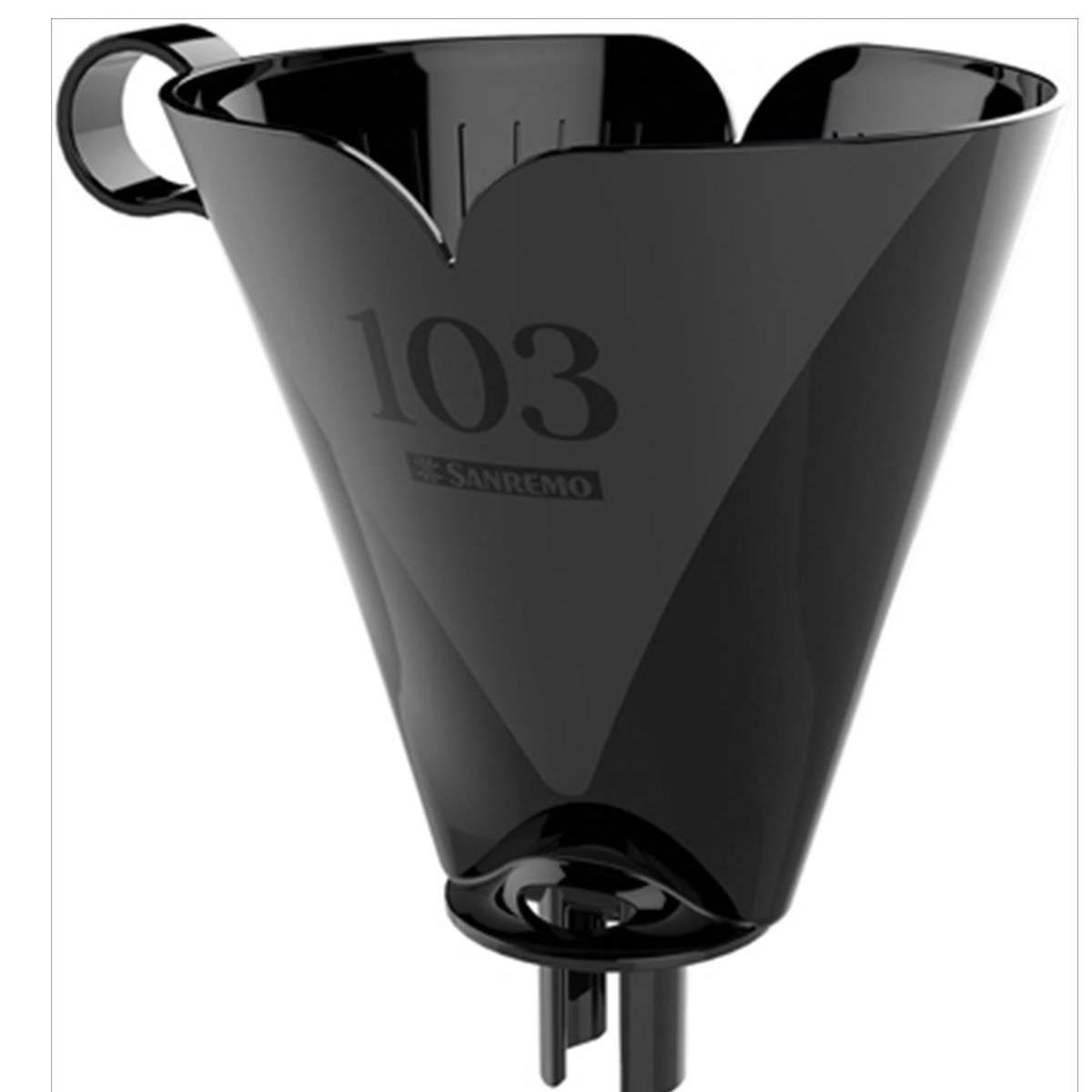 SUPORTE P FILTRO DE CAFE 103 PRETO