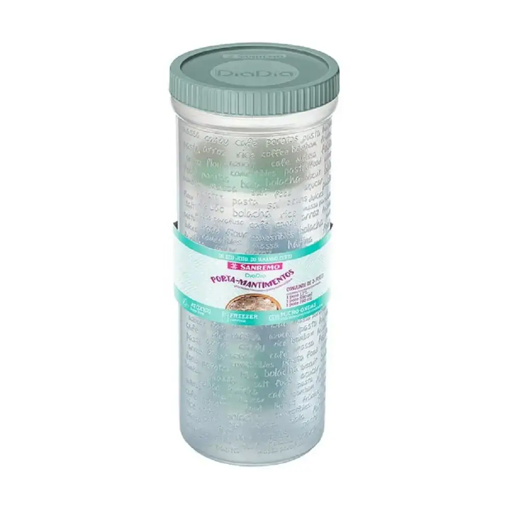 Conj Pote Sanremo Plastico 3pcs 691/695/700
