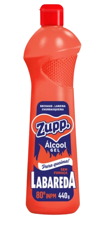Alcool Zupp Gel P/ Queima 440g