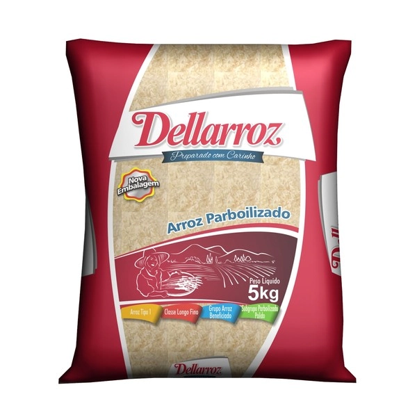 Dellarroz Parboilizado Tipo 1 Pacote