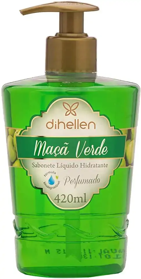 Sabonete Líquido Dihellen Maca Verde