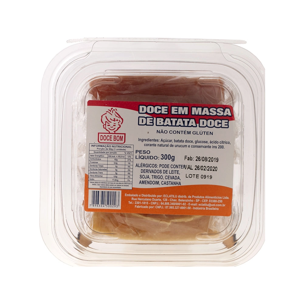 Doce Bom Batata Doce