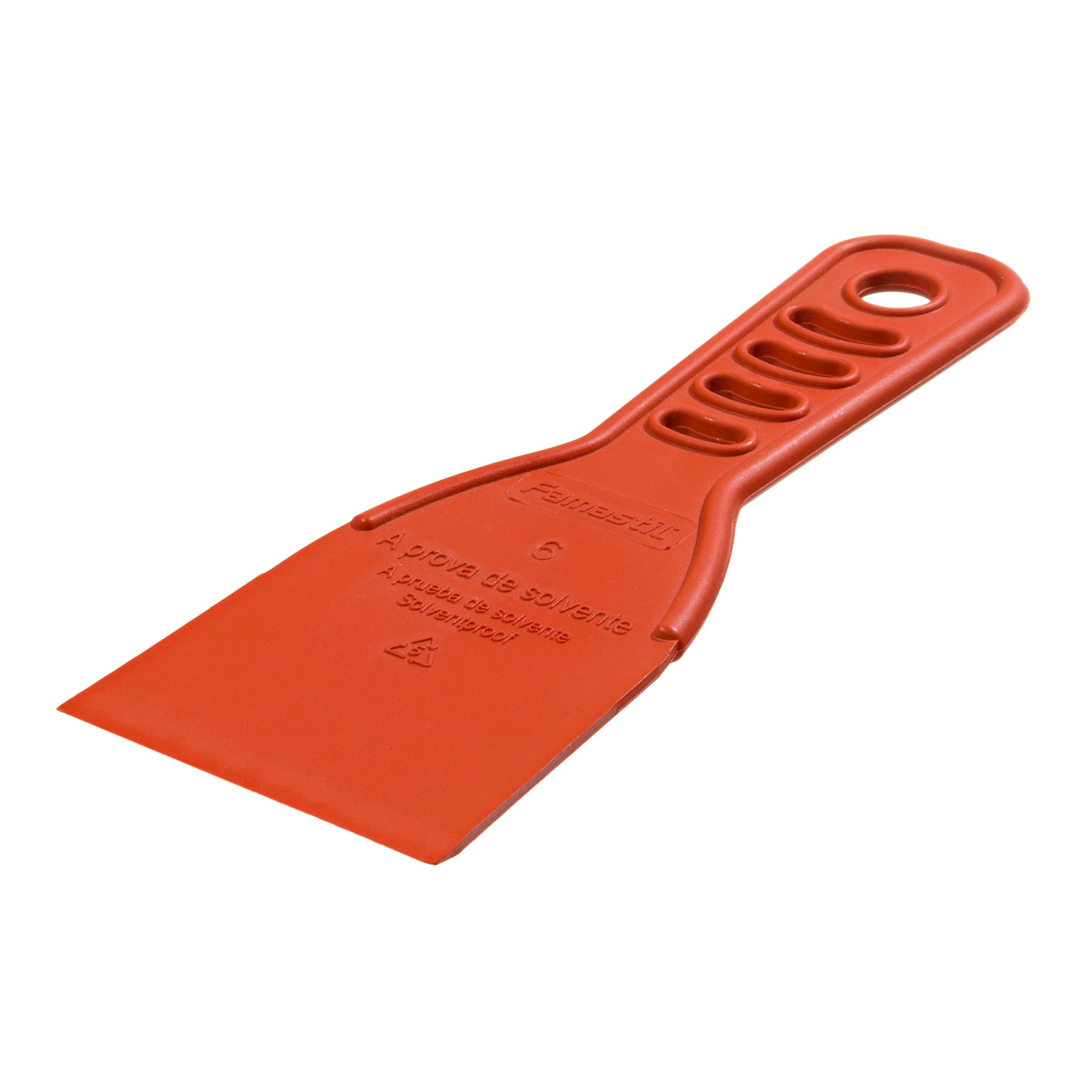 Espátula Lisa PVC Comprimento 6cm