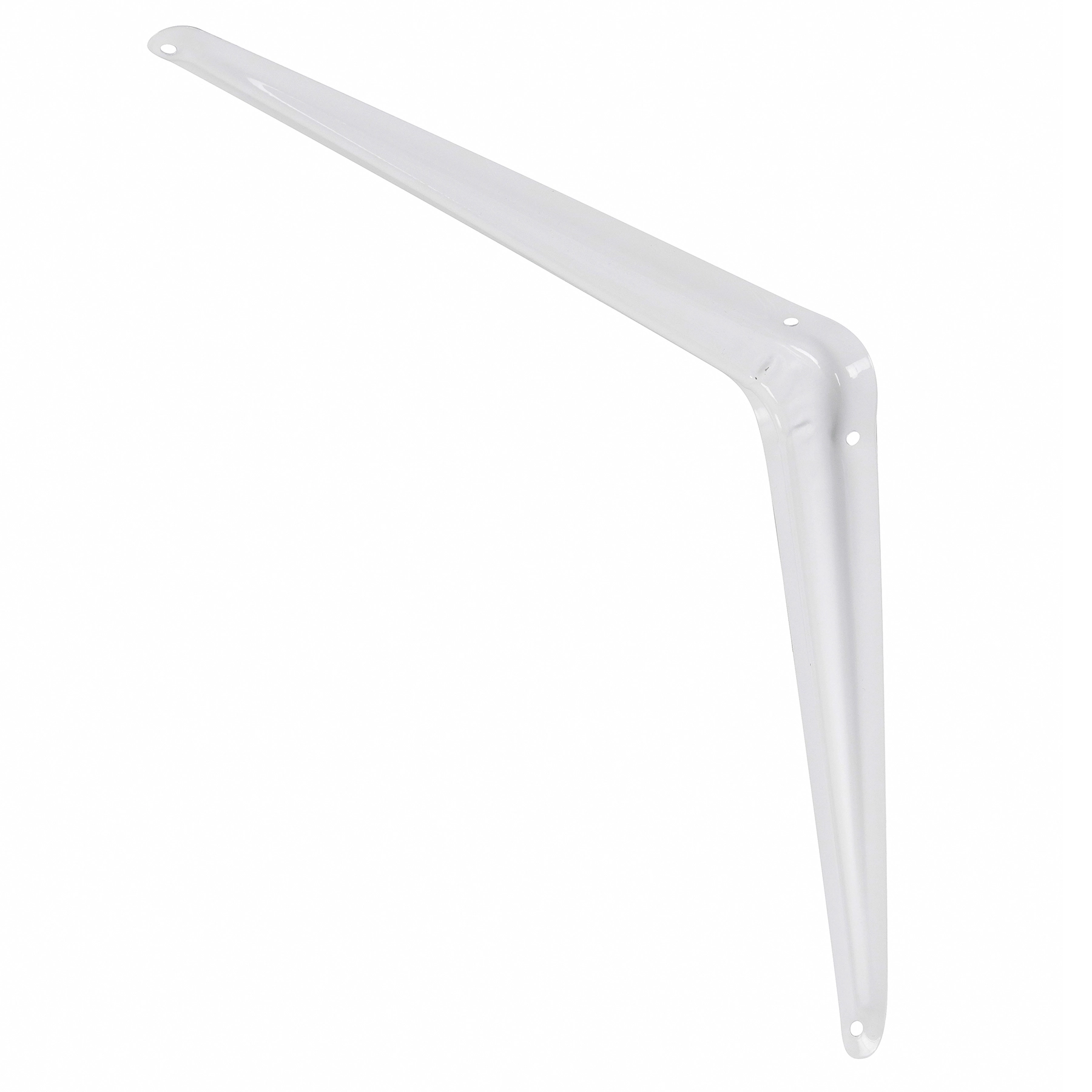 Suporte Cantoneira Aço Branco 25x20cm DS Artefatos