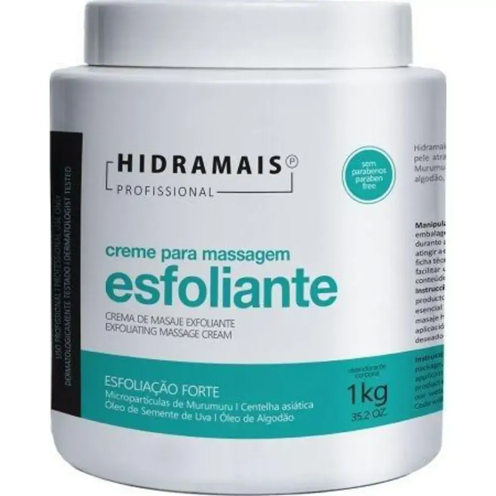 Creme Para Massagen Esfoliante Hidramais