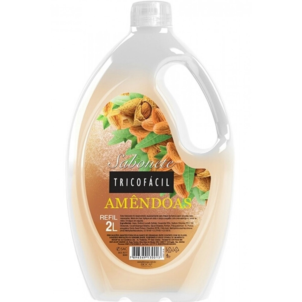 Sabonete Líquido Tricofacil Amendoas