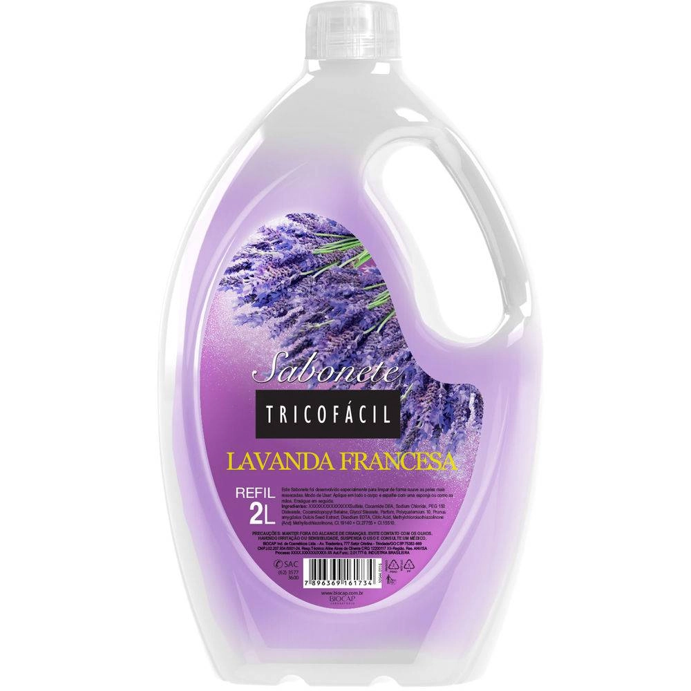 Sabonete Liquido Lavanda Francesa 2l Tricofácil