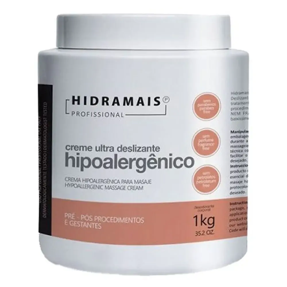 Hidramais Cr Mass Corp 1000g Hipoalergenico