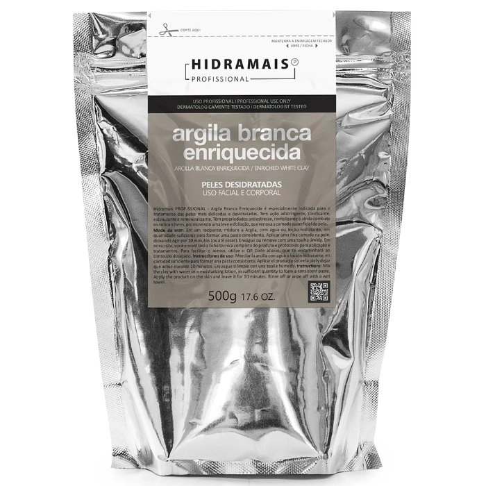 Hidramais Argila 500g Branca