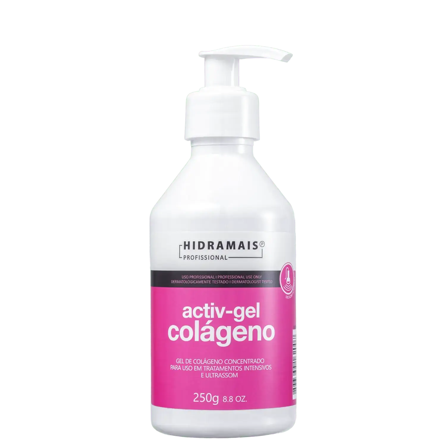 Gel Corporal Hidramais Massagem Condut Ultrassom Colageno 250gr
