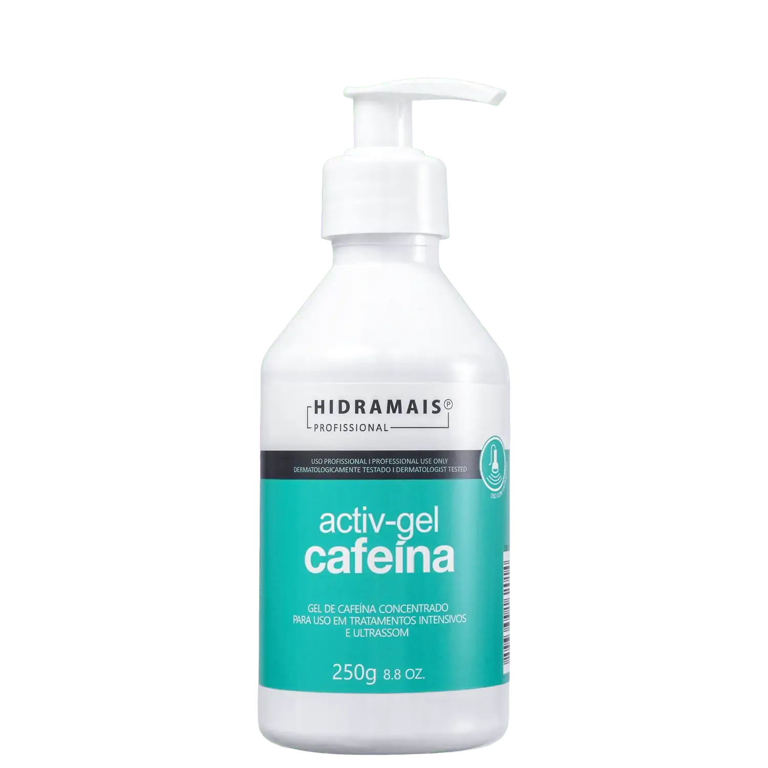 Gel Corporal Hidramais Massagem Condut Ultrassom Cafeina 250gr