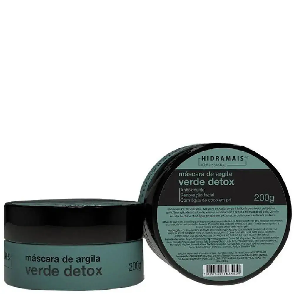 Máscara Argila Verde Hidramais 200G