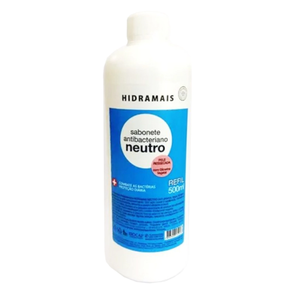 Hidramais Sab Liq 500ml Antibacteriano Refil Neutro