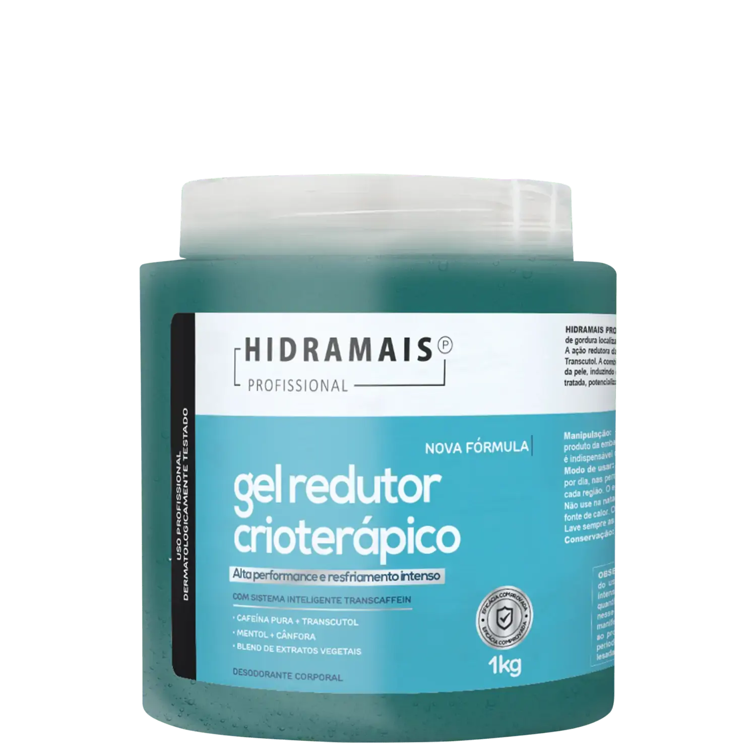 Hidramais Gel Des Mas Redut Crioterapico 1kg