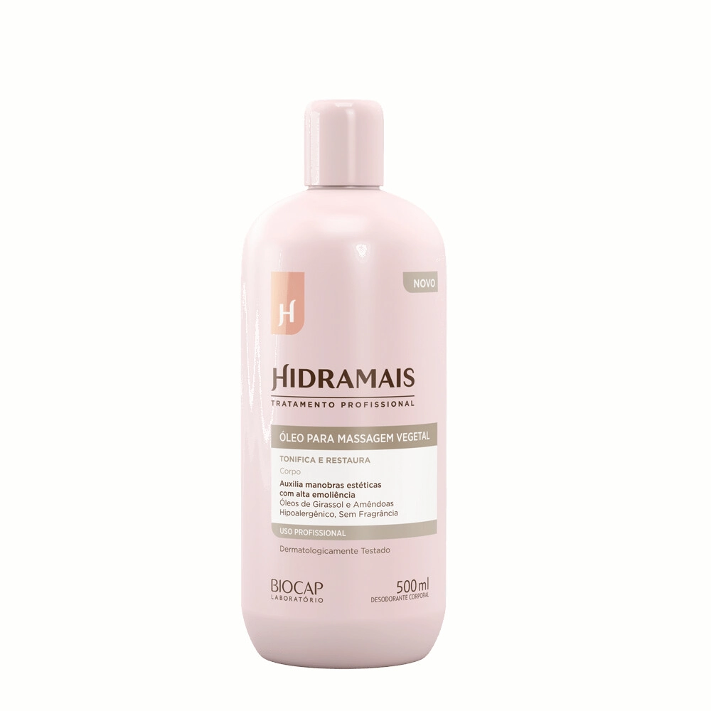 Hidramais Oleo Massagem 500ml Vegetal