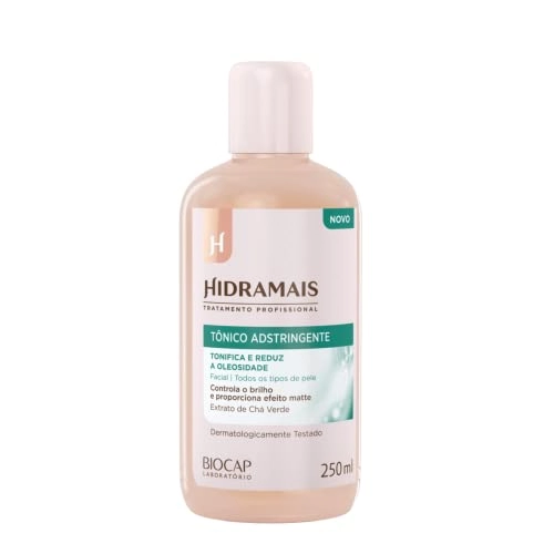 Tônico Adstringente Facial Com Extato De Chá Verde Biocap Laboratório 250ml