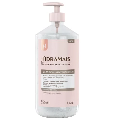 Gel Condutor Ultrassom Glicerinado 1,35kg Hidramais