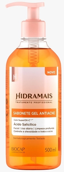 Sab Gel Hidramais 500ml Superox C Antiacne