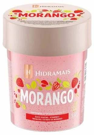 Hidramais Merengue Esfoliante Corp 350g Morango