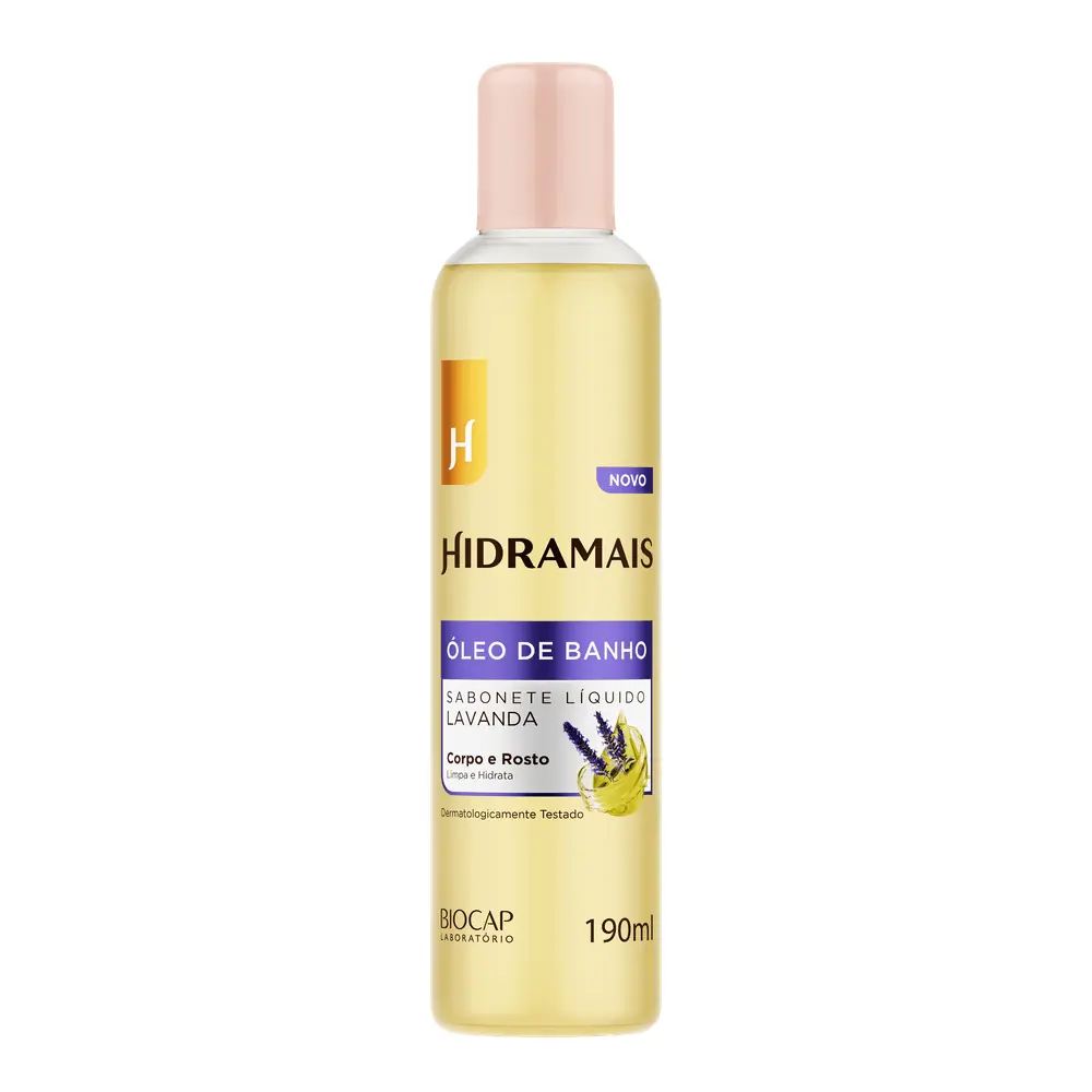 Sabonete Oleo De Banho Hidramais 190ml Lavanda
