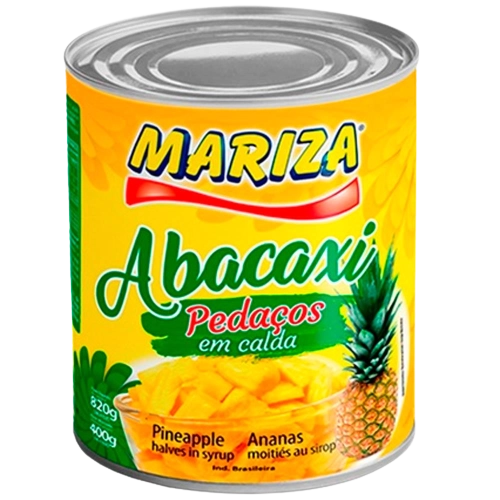 Abacaxi Em Calda Mariza 400g Pedacos