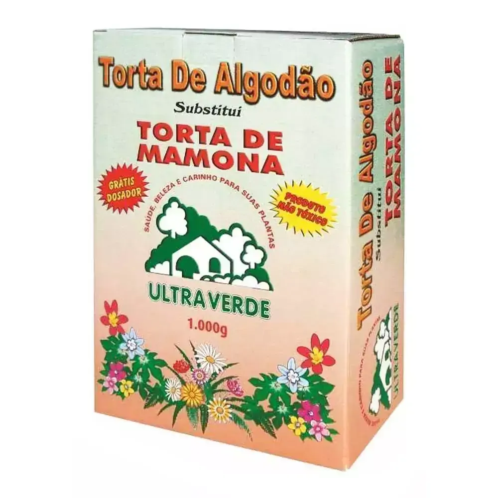 Fertilizante Torta Algodão 1kg Ultraverde