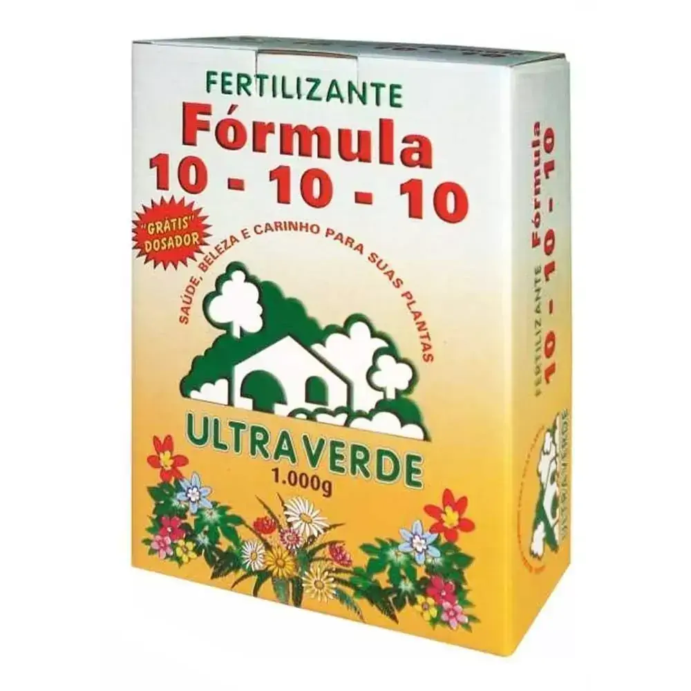 Fertilizante Fórmula 10.10.10 1kg Ultraverde