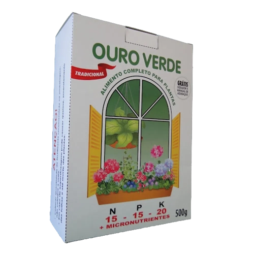 Fert Ouro Verde Alim Completo 15 15 20 500g