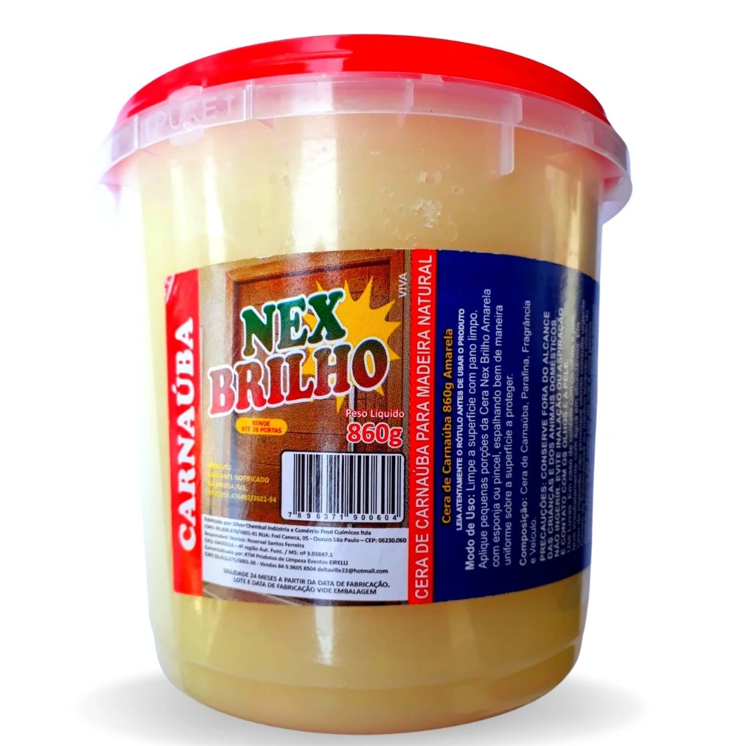Cera Carnauba 860g Am Nex Brilho
