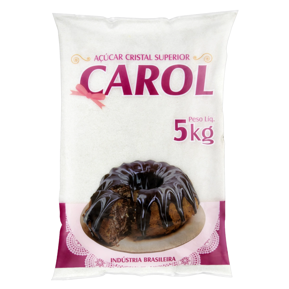 Açúcar Cristal Carol Pacote 5kg