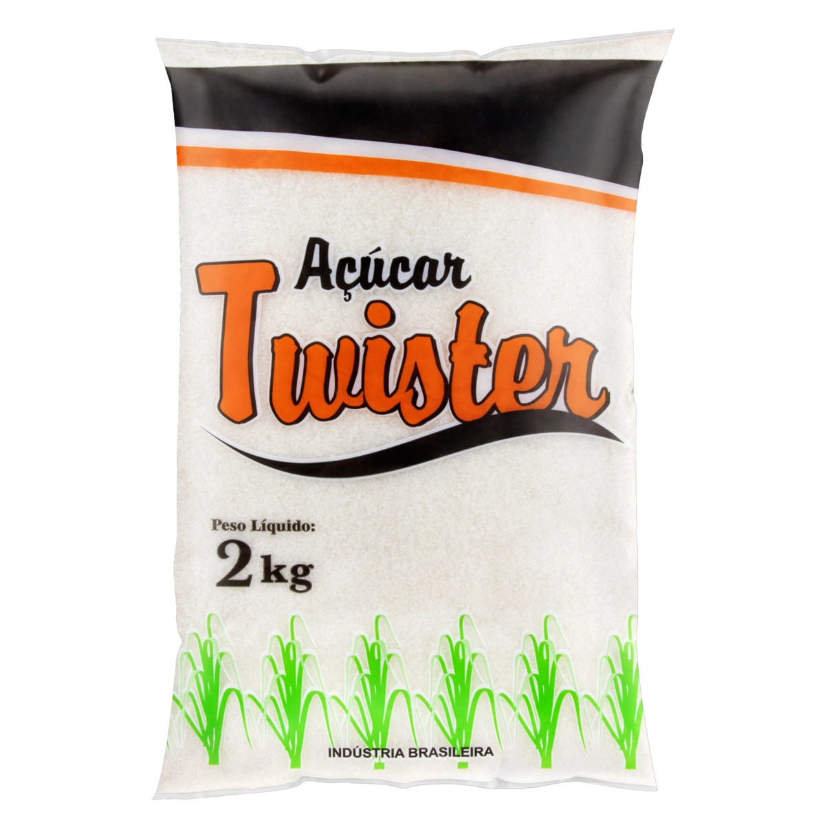 Açúcar Cristal Twister Pacote 2kg