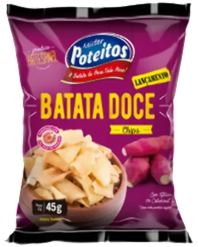 Chips Batata Doce Mister Poteito 45g