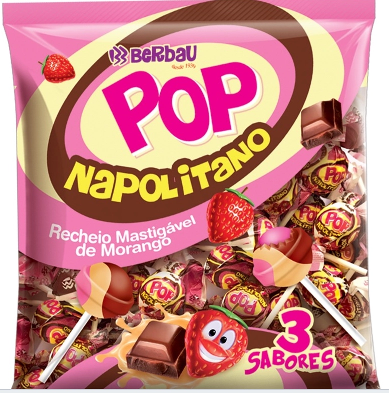 Pirulito Pop Napolitano 500gr