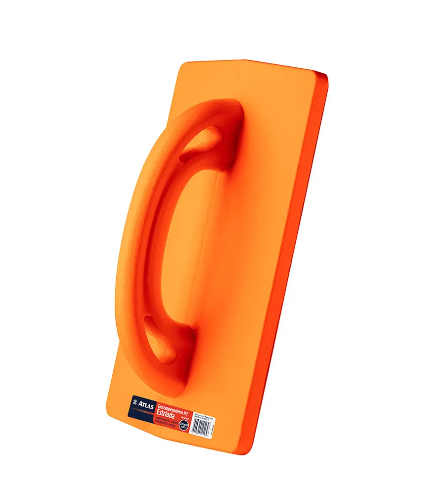 Desempenadeira Pu Estriada 30x18cm Atlas - Unico