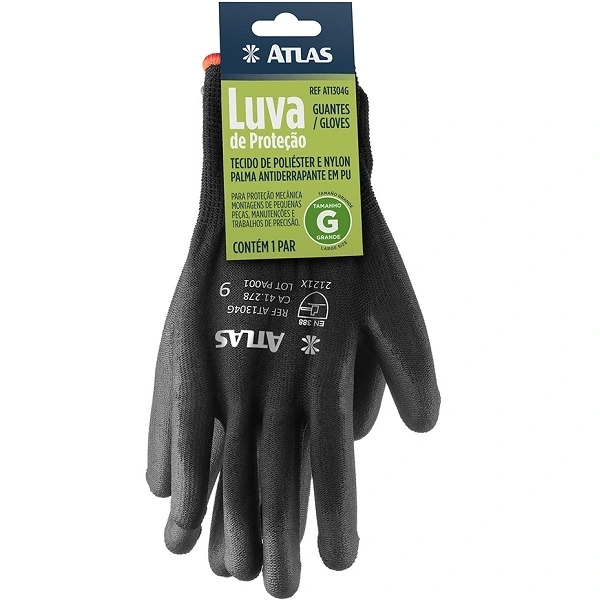 Luva Pu G Atlas