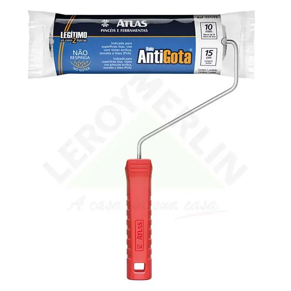 Rolo Veludo 15cm Atlas