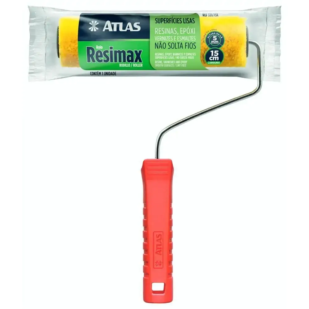 Rolo Resimax 9cm com Cabo - 17,5