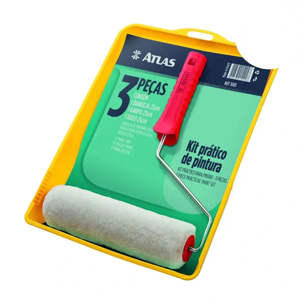 Kit Prático de Pintura com 3 Peças
